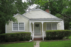 Before new siding and replacement windows