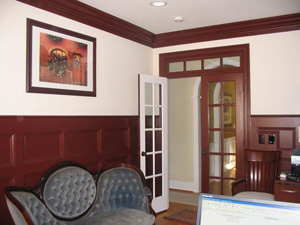 wainscoting